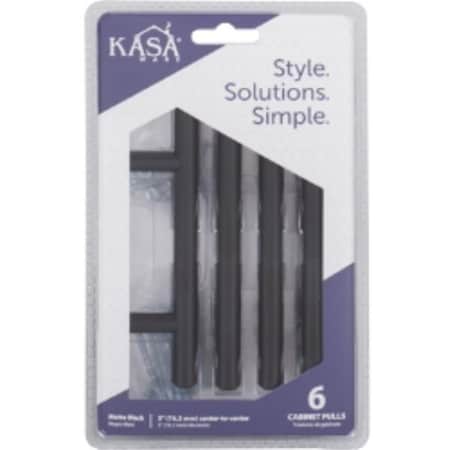 Hardware Resources 40 mm Ol Barpull, Matte Black, 6PK K2943MB-6